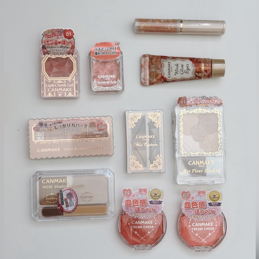 CANMAKE your ultimate bundle of 10!